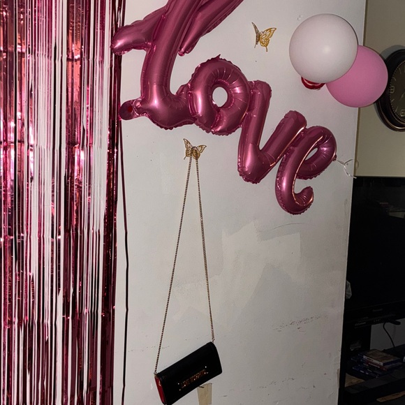 Love Moschino Black and Gold Crossbody Bag - Picture 10 of 10